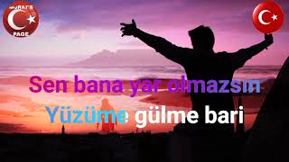 Bahçada Yeşil Çınar  KARAOKE [upl. by Irahcaz611]