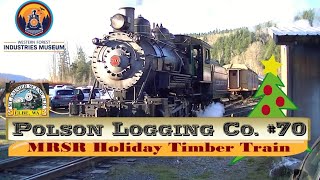 MRSR holiday timber train PLC 70 [upl. by Nna]