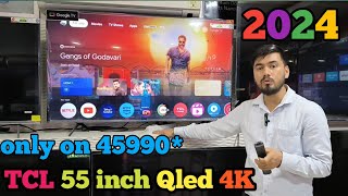 TCL 55 inch 4K QLED 2024 model TCL best 55 inch 55c655Qled Pro 4K model [upl. by Abie]