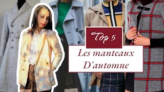 Top 5  Spécial manteaux dautomne [upl. by Lrae]