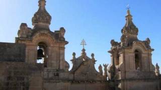 Claude Graber The Bells of St Helen Basilica at Birkirkara Malta [upl. by Qulllon]