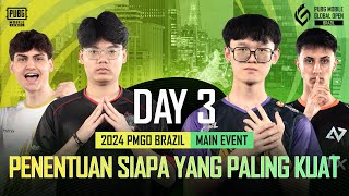 ID 2024 PMGO Brazil Main Event  Day 3  PUBG MOBILE Global Open Brazil [upl. by Inohtna]