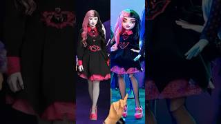 Monster High LIVE ACTION Dolls😭💖 mattel monsterhigh nickelodeon ooak dollcollector short [upl. by Jaycee]