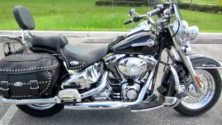 2004 Softail Heritage Classic loaded low miles 6 speed SUPER DEAL for sale Ebay Jake [upl. by Leile997]