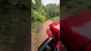 Dangerous Jeep safari kerala automobile vagamon travel trilling trending [upl. by Alema694]