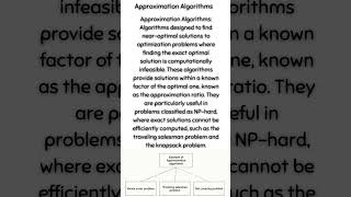 Approximation Algorithms [upl. by Dlorag]