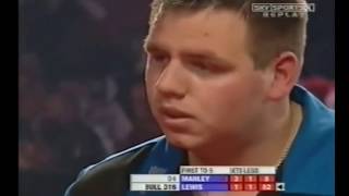 Peter Manley vs Adrian Lewis Incident  2006 PDC World Championship [upl. by Kcir]