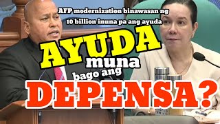 AFP modernization binawasan ng 10 billion nakakababa ng morale sa mga kasundaluhan [upl. by Agata]