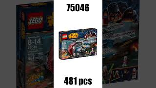 Top 10 LEGO STAR WARS 2014 Sets [upl. by Inihor]