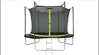 Doufit TR06 8FT 10FT 12FT Upgraded Trampoline Assembly Video [upl. by Electra]