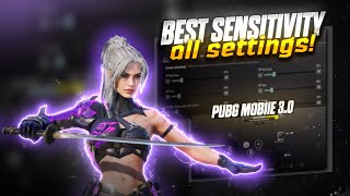 NOCASH 30🔥BEST Sensitivity amp Settings ZERO RECOIL For Any Device  Code Update PUBG MOBILE [upl. by Swamy]