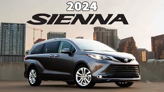 OFFICIAL Heres EVERY Update for the 2024 Toyota Sienna Minivannot good enough [upl. by Treboh]