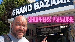 Icemeler Grand Bazaar  It’s a Shoppers Paradise [upl. by Ecyak]