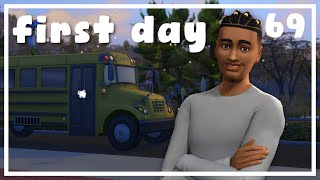 first day of high school  The Sims 4  Part 69 [upl. by Kliman]