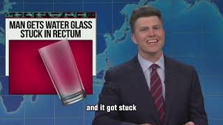 Weekend Update Colin Jost and Michael Che DARKEST EVER 🤣🤣 Joke Swaps  Funny SNL Compilation [upl. by Coridon]