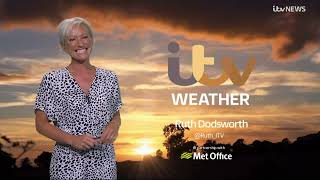 Ruth Dodsworth ITV Weather 21st June 2024 [upl. by Eppie]