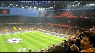 Sarà perché ti amo  AC Milan San Siro Stadium  Champions League [upl. by Durtschi440]