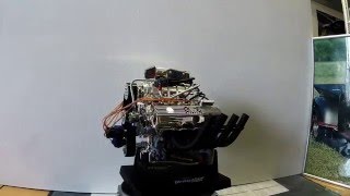 V8 Model engine 427 Ford Dragster 16 view [upl. by Dlaniger]