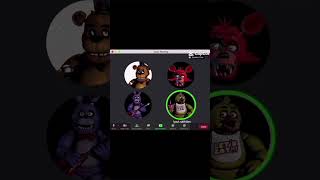 fnaf zoom call gone wrong fnaf funny memes [upl. by Lorien]