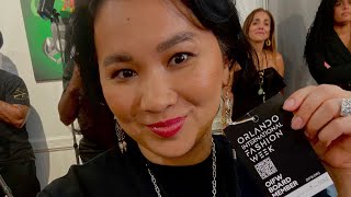 ORLANDO INTERNATIONAL FASHION WEEK 2024 Anelya Alim makeup school [upl. by Rochella]