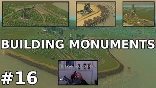 HOW MANY MONUMENTS CAN I BUILD IN JUST ONE VIDEO  Season 5  Cities Skylines  Xbox One 16 [upl. by Relyc246]