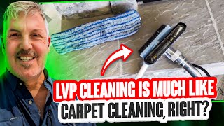 LVP cleaning is much like carpet cleaning right [upl. by Ynnob723]