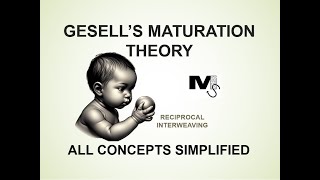 Gesells Maturation Theory and all concepts  Simplest Explanation Ever [upl. by Brawner492]