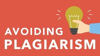 Avoiding Plagiarism [upl. by Anawqahs]