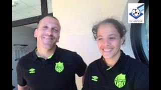 Festival U13 Pitch FFF  les joueuses du FC Nantes vainqueurs de lédition 2015 [upl. by Wolbrom964]