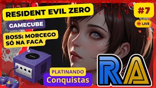 🔴Resident Evil Zero 0 gamecube platinando franquia completa gameplay 7 RA retroachievements RE0 [upl. by Purdum302]