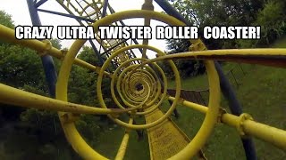 Absolutely INSANE Dive Loop Ultra Twister Roller Coaster POV CRAZY Rusutsu Resort Japan [upl. by Handy]