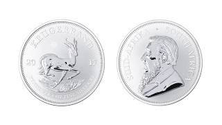 50th Anniversary of Krugerrand 1 Oz Silver Coin from South Africa 2017 in Premium from EMKcom [upl. by Boggers]