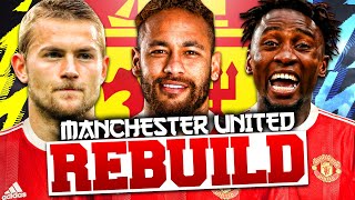 REBUILDING MANCHESTER UNITED FIFA 22 Career Mode [upl. by Kati]