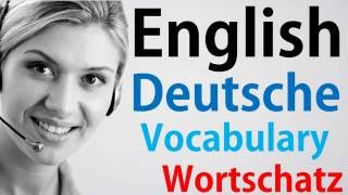 Video52 DeutschEnglisch Wortschatz Übersetzung German English First Certificate Grammatik Zeiten [upl. by Bertha]