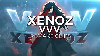 Xenoz VVV Madara Uchiha Remake Clips For Editing  1080p [upl. by Dickman]