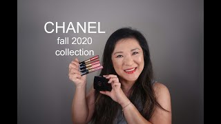 NEW CHANEL fall 2020 collection blush amp liquid lip colour [upl. by Lek]