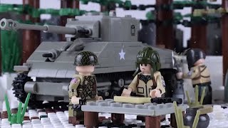 Lego WW2  The Battle of the Bulge  Ardennes Counteroffensive Stop Motion [upl. by Nosaj853]