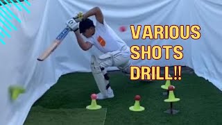 Fantastic Drill To Master VARIOUS Shots In Cricket  Different Types Of Shots In Cricket‼️ shorts [upl. by Aisenat]