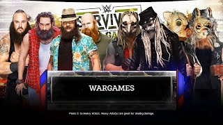 WWE 2K24 The Old Wyatt Family vs The New Wyatt Sick Six  War Games [upl. by Olfe]