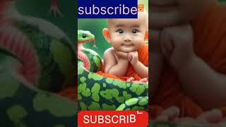 monking monk smilingmonk love cutelittlemonk trendingshorts littlemonak littlemonk india [upl. by Laynad437]