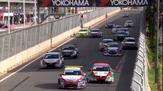 Loeb and Lopez win in Marrakech  Citroën WTCC 2014 [upl. by Cullin192]