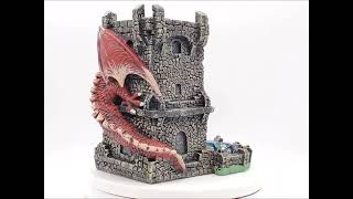 Old School Dice Dragons Fury Dice Tower  Red [upl. by Phenica123]