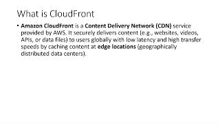 AWS CloudFront [upl. by Kerrin505]