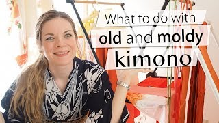 What to Do with Old and Moldy Kimono  Lottery for the GiveAway [upl. by Schuh968]