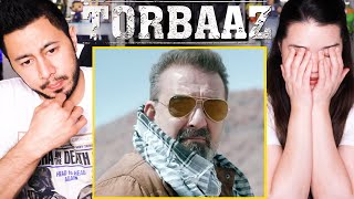 TORBAAZ  Sanjay Dutt  Nargis Fakhri  Netflix India  Trailer Reaction by Jaby Koay amp Achara Kirk [upl. by Yelsha]