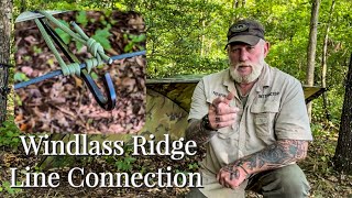 Windlass Ridge Line Connection Dave Canterbury shows a great technique for Shelter attachment [upl. by Budworth]