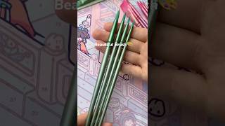 This brush is a highly elastic material with no split ends nailart naildesign painting [upl. by Aisul242]