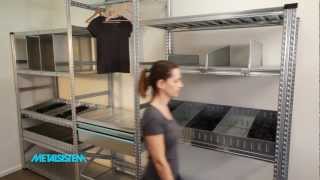 METALSISTEM Super 123 Shelving assembly [upl. by Alysia]