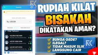 Jujur Pinjaman Online Rupiah Kilat Review 2024 [upl. by Cory]