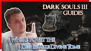 Dark Souls 3  Deep Braille Divine Tome Location  Dark Souls 3 Guides [upl. by Esetal]